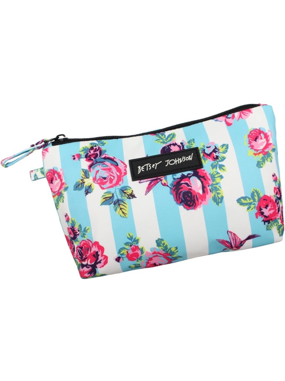 Betsey Johnson 8.5 Inch Zipper Cosmetic Pouch NWT